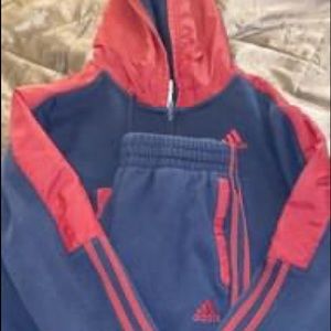 Boys Adidas jogging suit